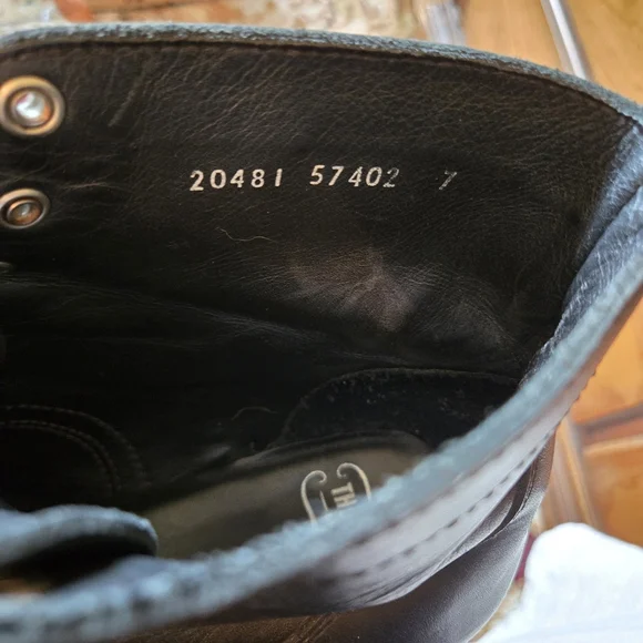 Thursday Boot Co. Captain Boots Mens Size 14 Black Leather Handmade Dress Casual - Picture 11 of 16